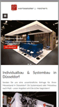 Mobile Screenshot of messestand-duesseldorf.de
